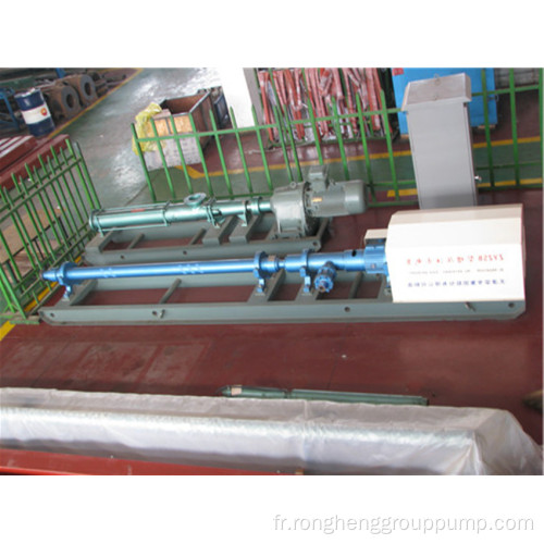 Pompe centrifuge multicellulaire horizontale pressurisée